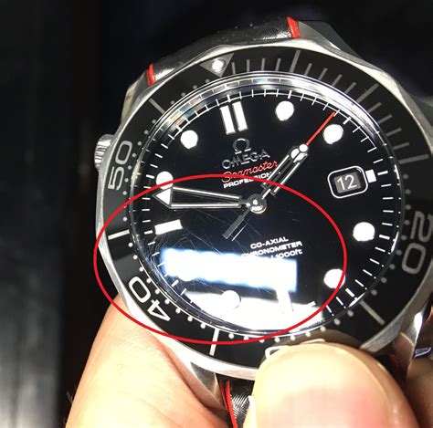 Seamaster sapphire scratches